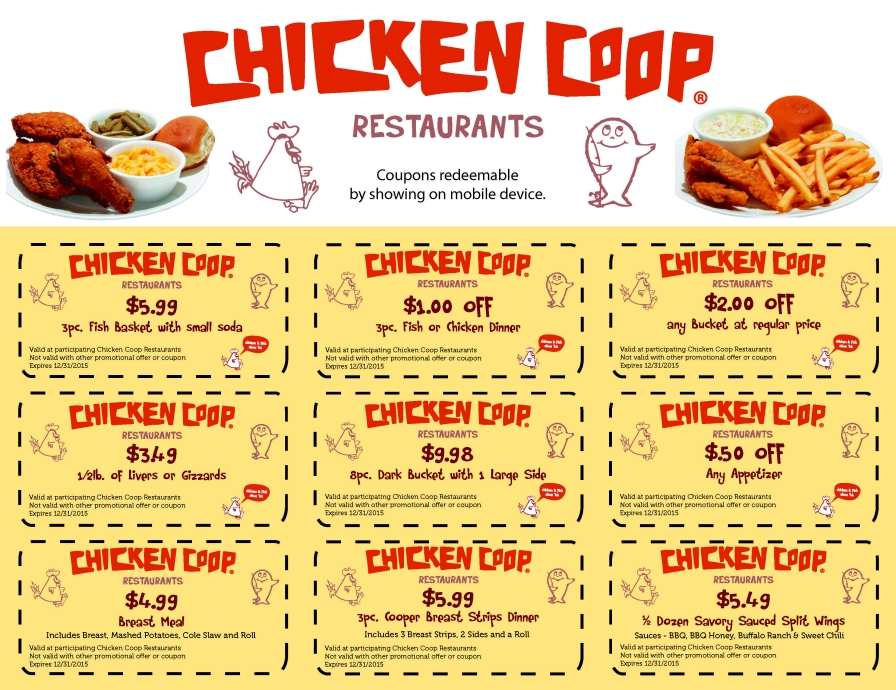 Show Our Mobile Coupons for Extra Savings!